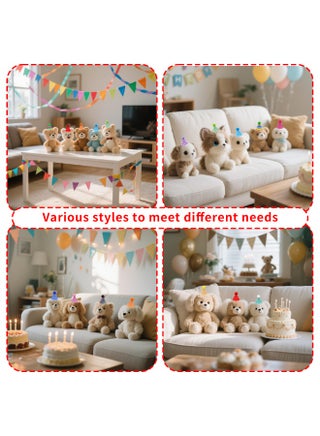 12 Pcs Small Party Hats for Pet and Stuffed Animal Toys Reusable - view 4